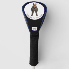 Funda Para Palo De Golf Beware of the Ruff Custom Golf Head Cover