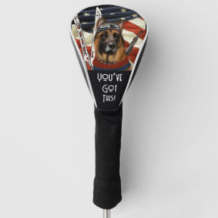 FUNDA PARA PALO DE GOLF BIATLÓN DE PASTOR ALEMÁN