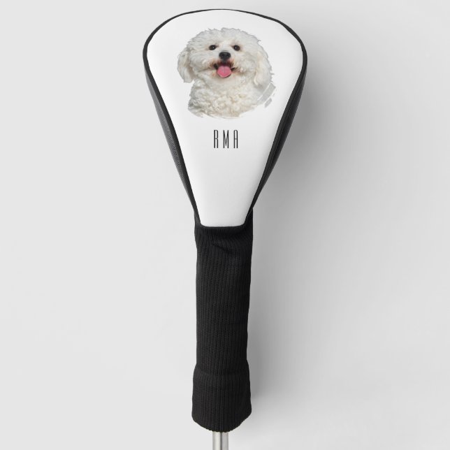 Funda Para Palo De Golf Bichon Frise (Anverso)