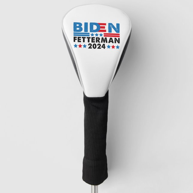 Funda Para Palo De Golf Biden Fetterman 2024 (Anverso)