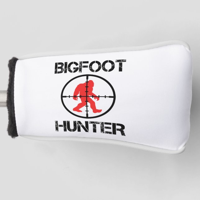 Funda Para Palo De Golf Bigfoot Hunter Funny Bigfoot Lover (Anverso)