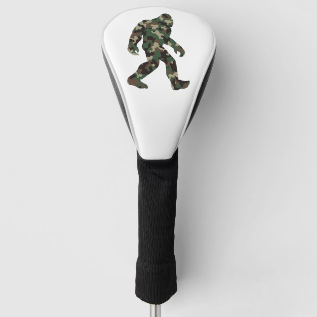Funda Para Palo De Golf Bigfoot Sasquatch Camo (Anverso)