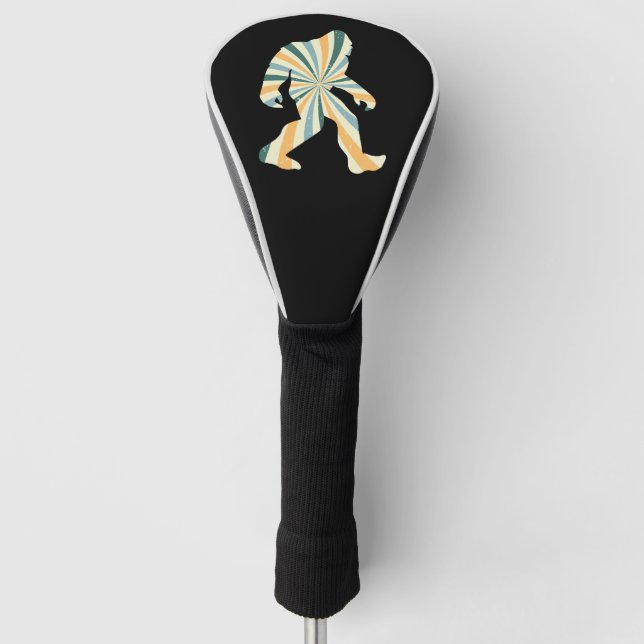 Funda Para Palo De Golf Bigfoot Squatchy Estilo Retro 90s (Anverso)