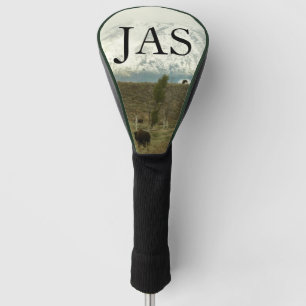 Funda Para Palo De Golf Bison en la fotografía del parque nacional del Gra