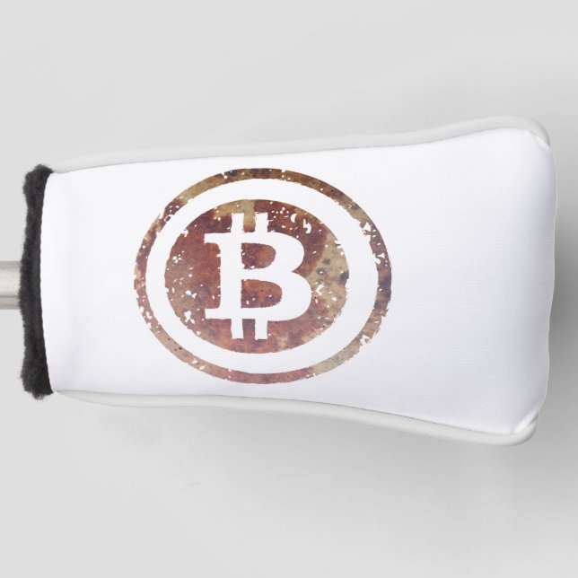 Funda Para Palo De Golf Bitcoin (Anverso)