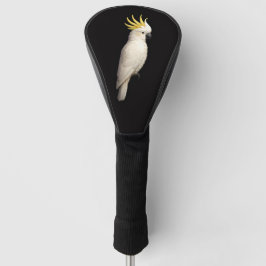 Funda Para Palo De Golf Black 4 Luxe Golf Driver Cover, Crested Cockatoo