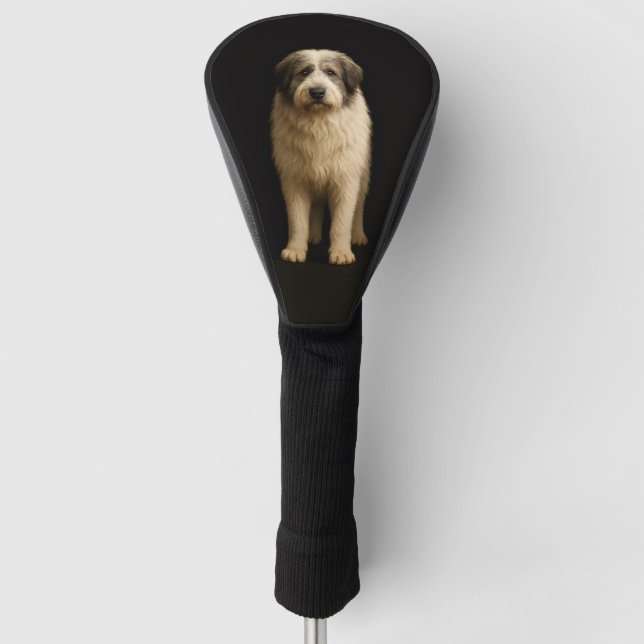 Funda Para Palo De Golf Black 4 Luxe Golf Driver Cover, Mioritic Shepherd (Anverso)
