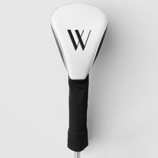 Funda Para Palo De Golf Blanco sólido iniciado