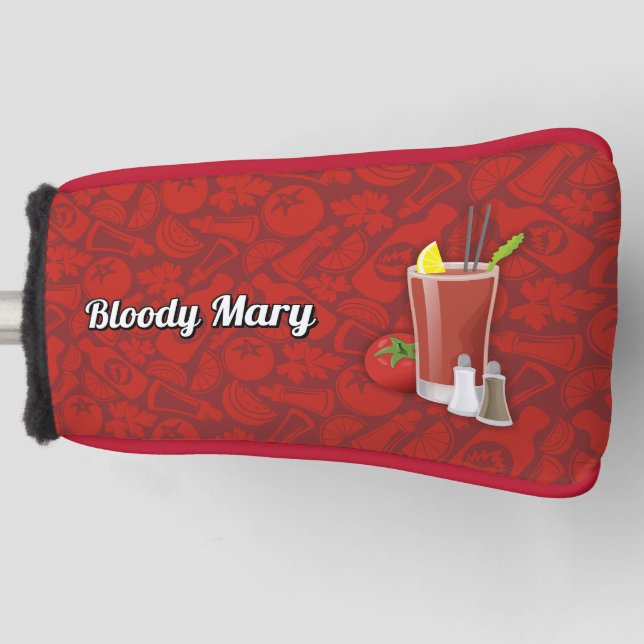 Funda Para Palo De Golf Bloody Mary Cocktail (Anverso)