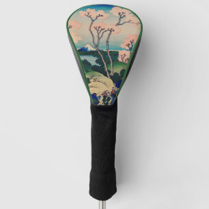 Funda Para Palo De Golf Bloque de madera japonés: Monte Fuji