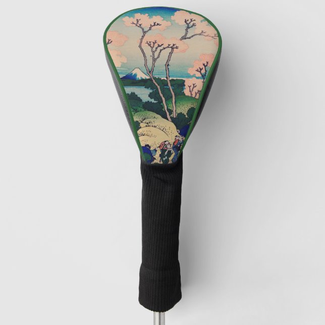 Funda Para Palo De Golf Bloque de madera japonés: Monte Fuji (Anverso)