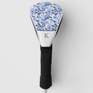 Funda Para Palo De Golf Blue Bird Chinoiserie Monograma