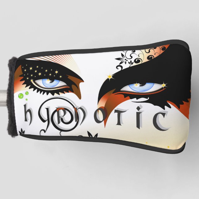 Funda Para Palo De Golf Blue Eyes Fashion Make Up (Anverso)