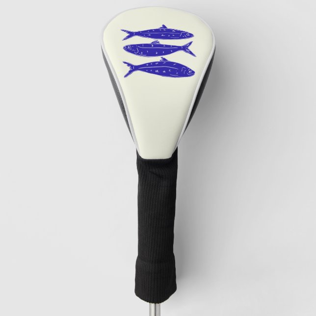 Funda Para Palo De Golf Blue Fish Italy (Anverso)