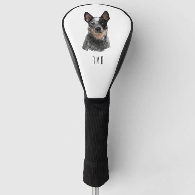Funda Para Palo De Golf Blue Heeler (Anverso)