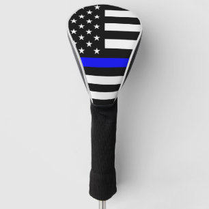 Funda Para Palo De Golf Blue Line fino señala por medio de una bandera