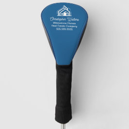 Funda Para Palo De Golf Blue Real Estate Company Customized Realtor