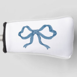 Funda Para Palo De Golf Blue Ribbon Bow Golf Head Cover