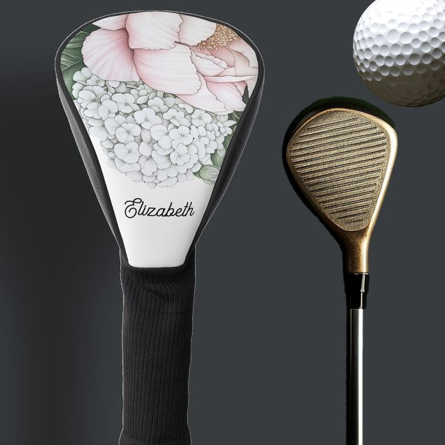 Funda Para Palo De Golf Blush Pink Peony Personalized (Subido por el creador)
