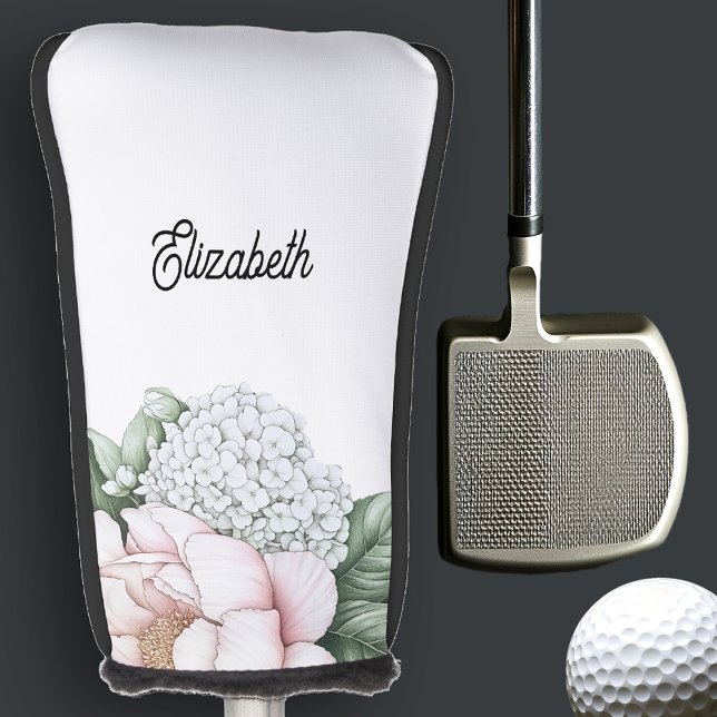 Funda Para Palo De Golf Blush Pink Peony Personalized (Subido por el creador)