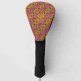 Funda Para Palo De Golf Bohemio Floral Hawaiano Tropical Aloha 