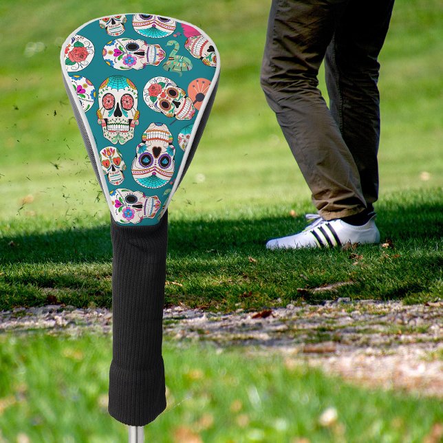 Funda Para Palo De Golf Boho Sugar Skulls (Subido por el creador)