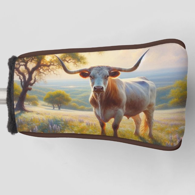 Funda Para Palo De Golf Bola de longanorte de Texas (Anverso)