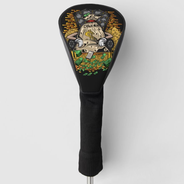 Funda Para Palo De Golf Bolsa de dinero (Anverso)
