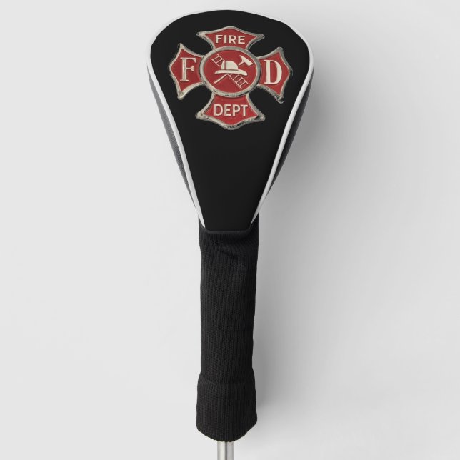 Funda Para Palo De Golf bombero (Anverso)
