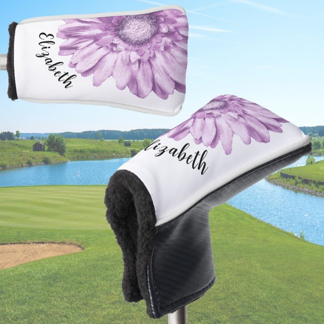 Funda Para Palo De Golf Bonito margarita flor nombre personalizado mujeres (Subido por el creador)
