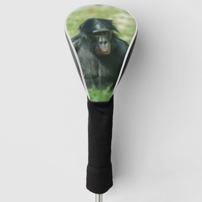 Funda Para Palo De Golf Bonobo muscular en la hierba (Anverso)