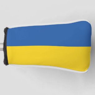 Funda Para Palo De Golf Botón Bandera de Ucrania