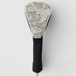 Funda Para Palo De Golf Botón de soltero de damasco antiguo William Morris