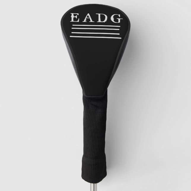 Funda Para Palo De Golf Botón Sintonizado de Bass (Anverso)