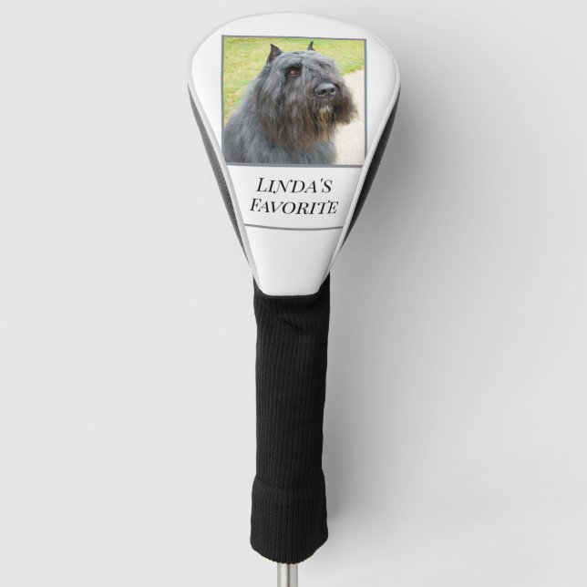 Funda Para Palo De Golf Bouvier des Flandres Personalizado (Anverso)