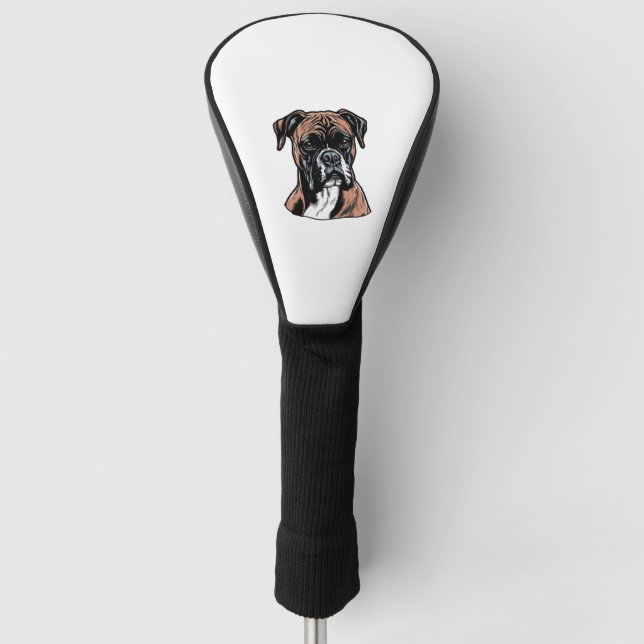 Funda Para Palo De Golf Boxer Buddy Protección Humorosa (Anverso)