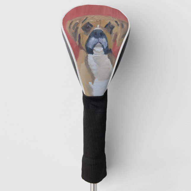 Funda Para Palo De Golf Boxer Dog (Anverso)