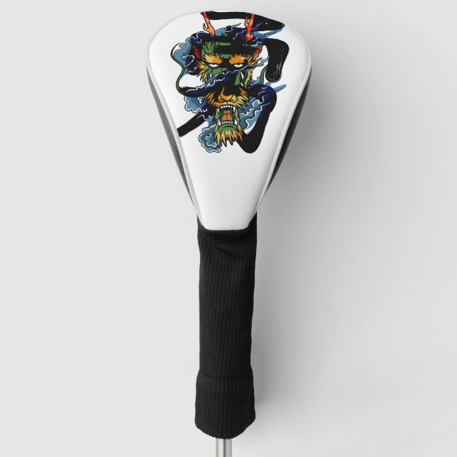 Funda Para Palo De Golf Brave Dragon (Anverso)