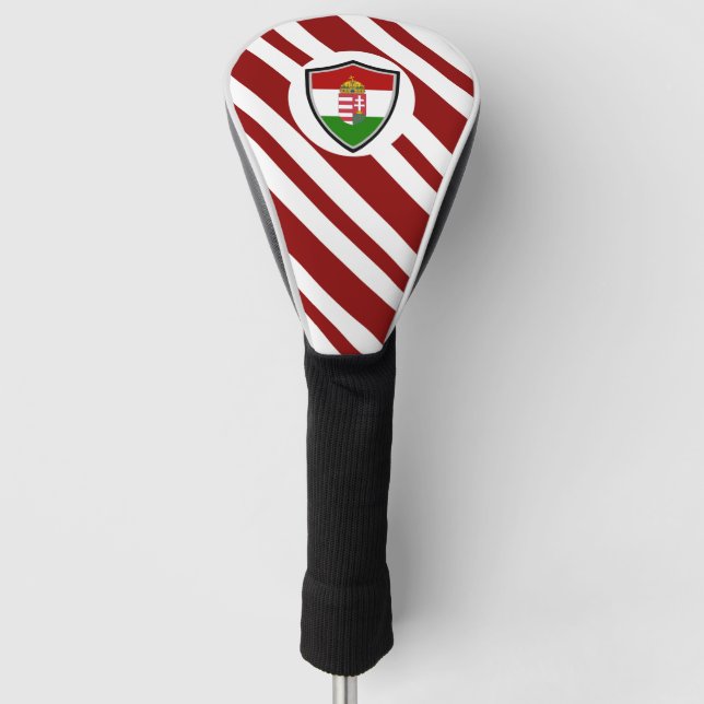 Funda Para Palo De Golf Brazos con cubierta de bandera de Hungría (Anverso)
