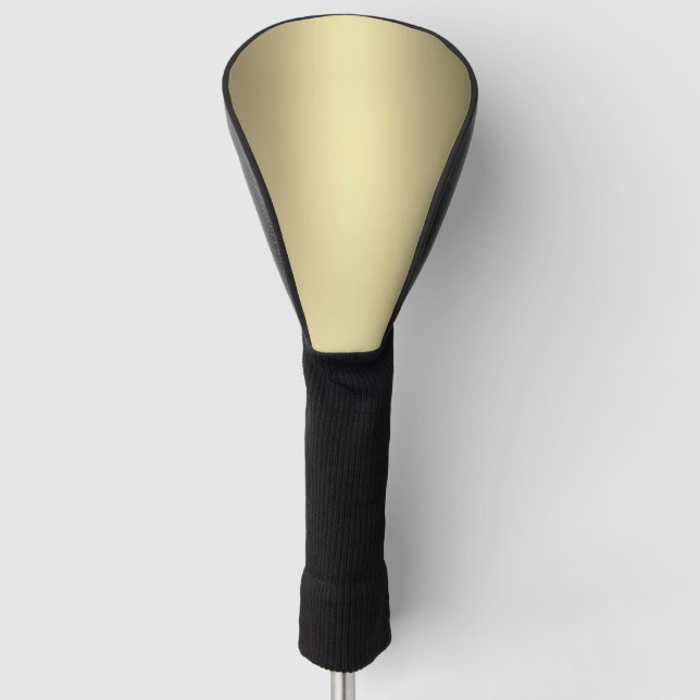 Funda Para Palo De Golf Brillo dorado (Anverso)