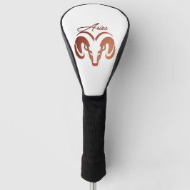 Funda Para Palo De Golf Bronze Aries el Ram Zodiac