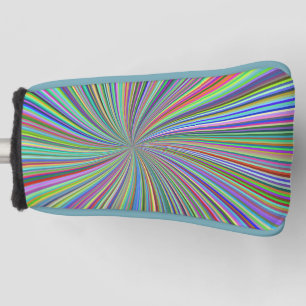 Funda Para Palo De Golf Brote de sol de cinta entérica colorida