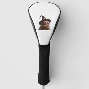 Funda Para Palo De Golf Bruja Perezoso Halloween truco o trato calabaza es