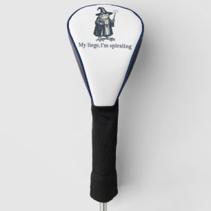 Funda Para Palo De Golf Brujo de Rana Ansiosa Divertido ADHD Neurodiversid