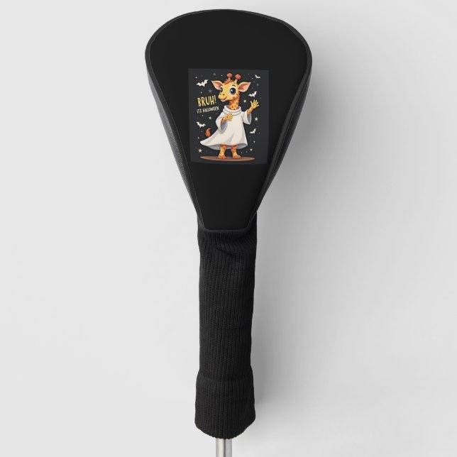 Funda Para Palo De Golf Bruto es Halloween Gracioso fantasma de Dabbing Gi (Anverso)