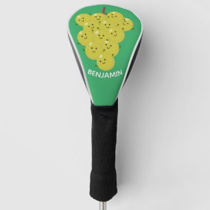 Funda Para Palo De Golf Buen ilustracion de uvas personalizados