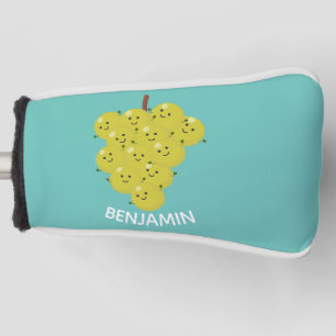 Funda Para Palo De Golf Buen ilustracion de uvas personalizados