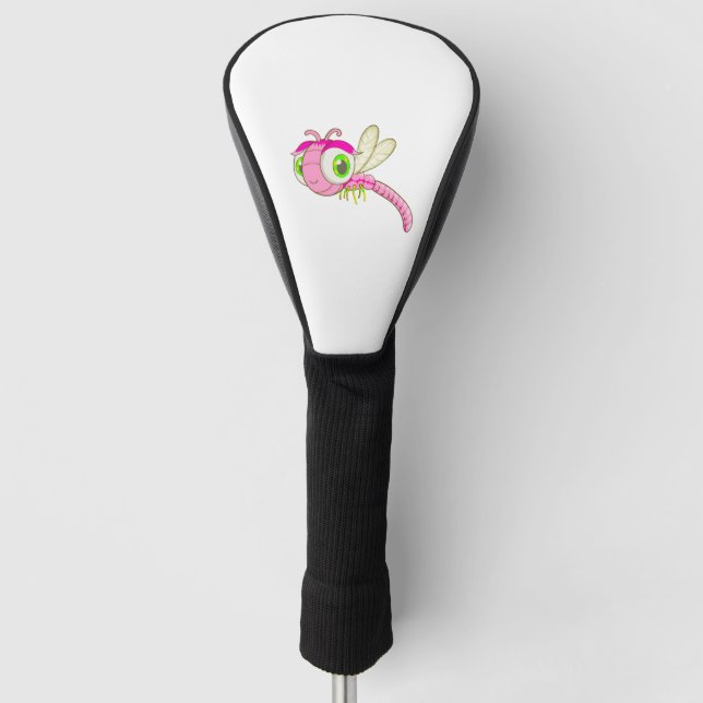Funda Para Palo De Golf Bug Cute Dragonfly (Anverso)