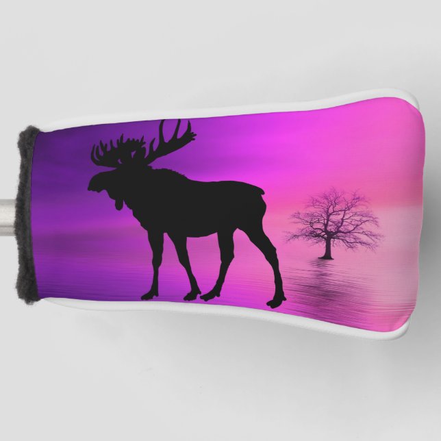 Funda Para Palo De Golf Bull Moose Silhouette (Anverso)