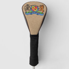 Funda Para Palo De Golf Bull y Boar Rampant Escudo de armas